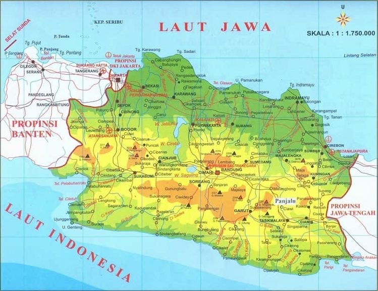 Daftar Lengkap Nama Kota Kota Di Jawa Barat