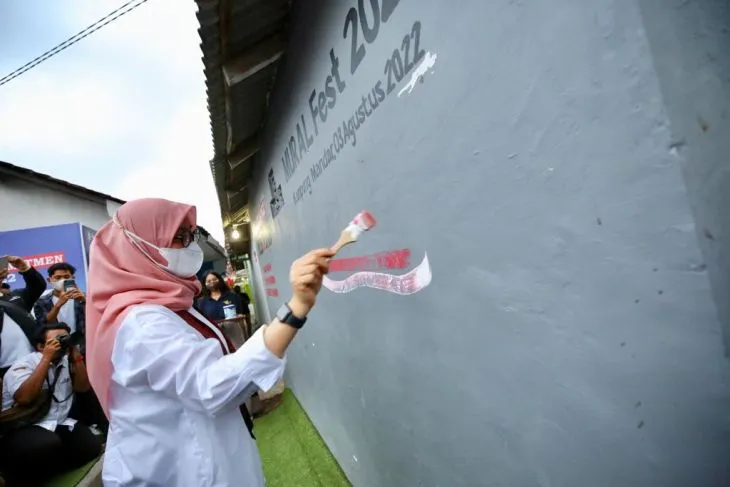 Sambut Kemerdekaan, Banyuwangi Gelar Festival Mural Bertajuk 'Ijen Geopark'