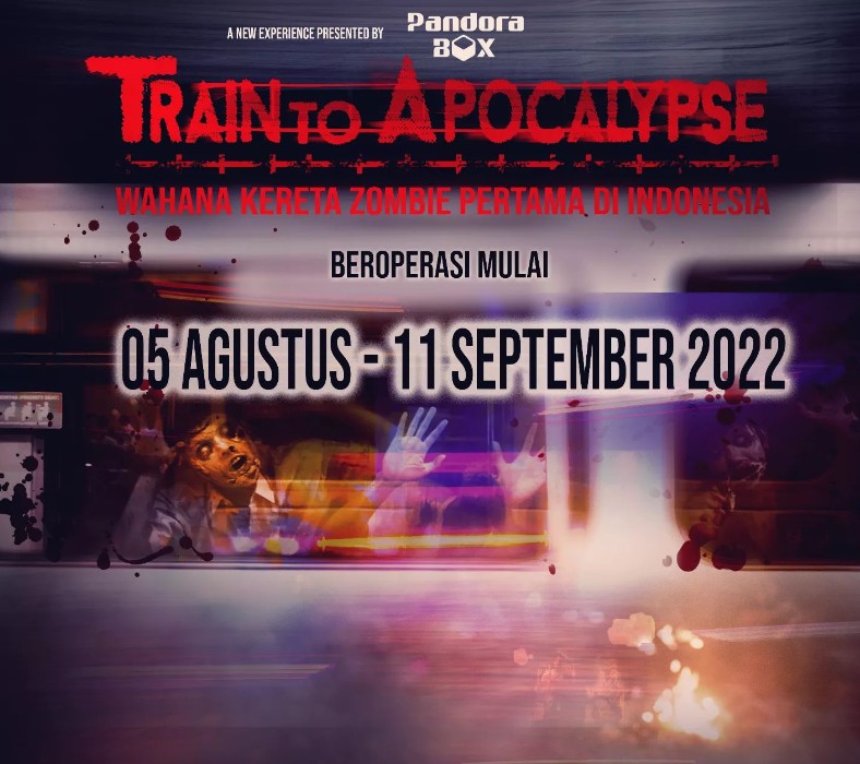 Viral! Wahana Zombie Mirip 'Train to Busan' di Jakarta, Berani Naik?