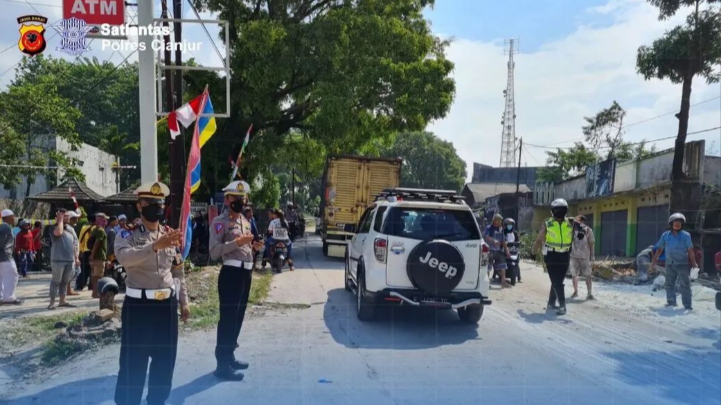 Kecelakaan Maut Terjadi di Jalur Tengkorak Cianjur, 5 Orang Tewas