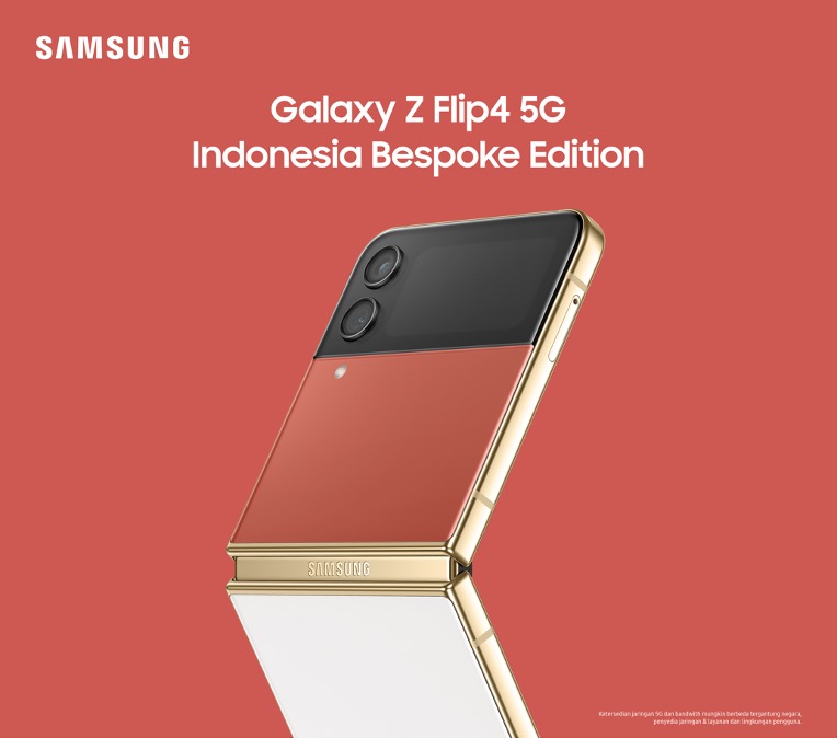 Sambut HUT RI, Samsung Hadirkan Galaxy Z Flip4 5G Bespoke Edition Merah Putih