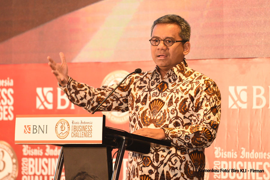 Presiden Jokowi Tunjuk Suahasil Nazara Jadi Ketua Satgas UU Cipta Kerja
