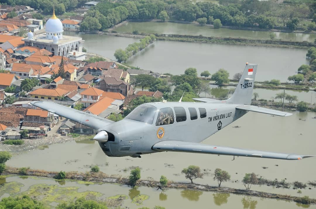 Titik Jatuh Pesawat Bonanza TNI AL Ditemukan