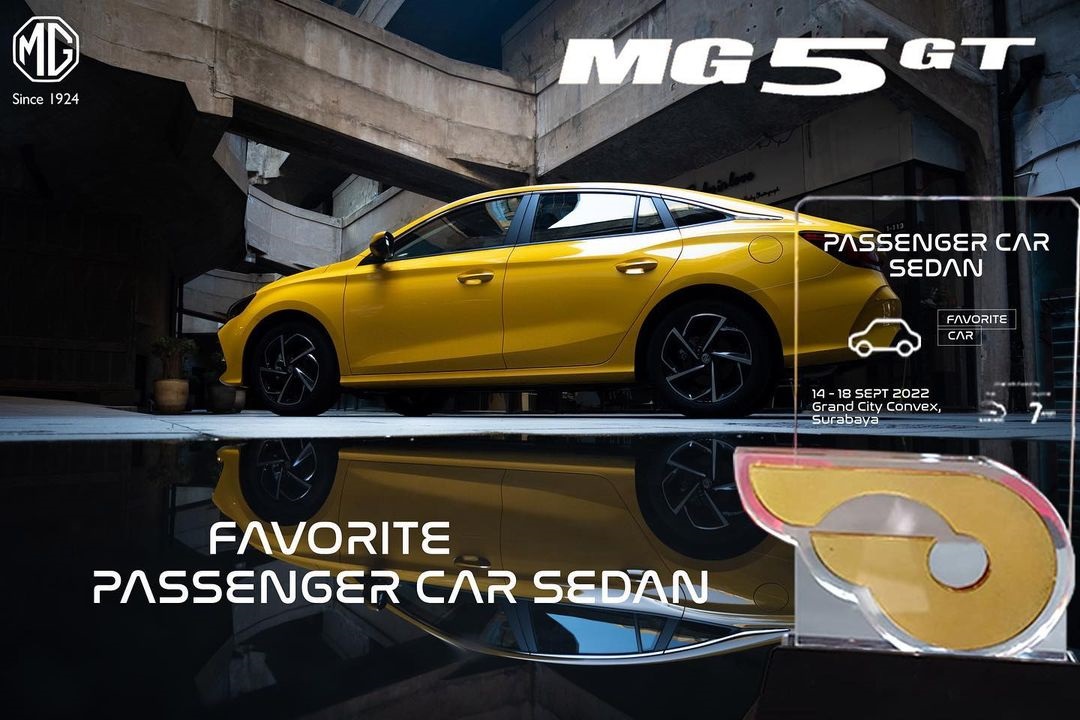 Jadi Mobil Terfavorit di GIIAS Surabaya, Apa Sih Keunggulan MG 5 GT?