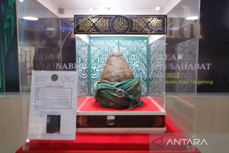 Pameran Artefak Peninggalan Rasulullah Paling Diminati di Festival Al Azhom