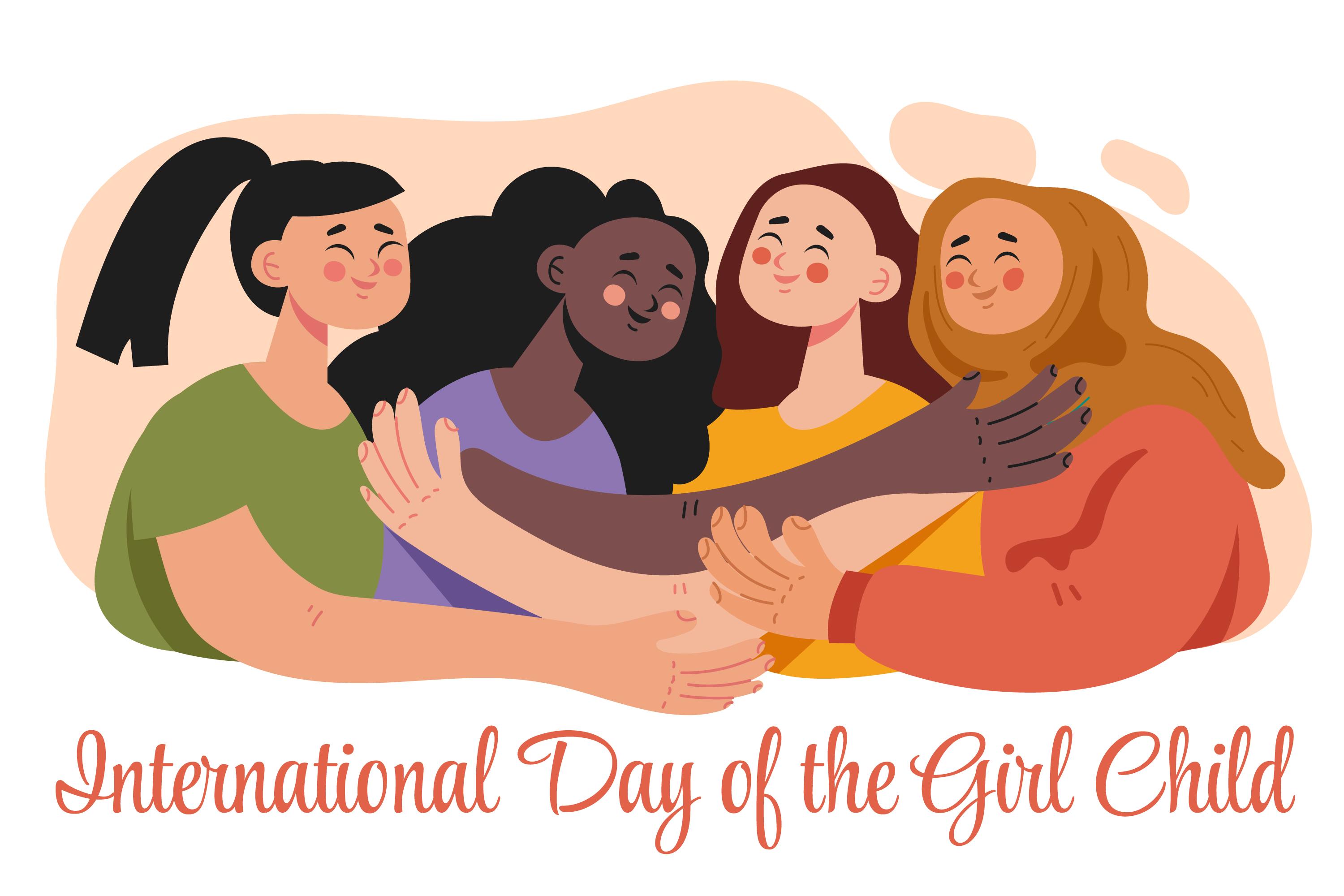 11 октября международный день девочек картинки 2023