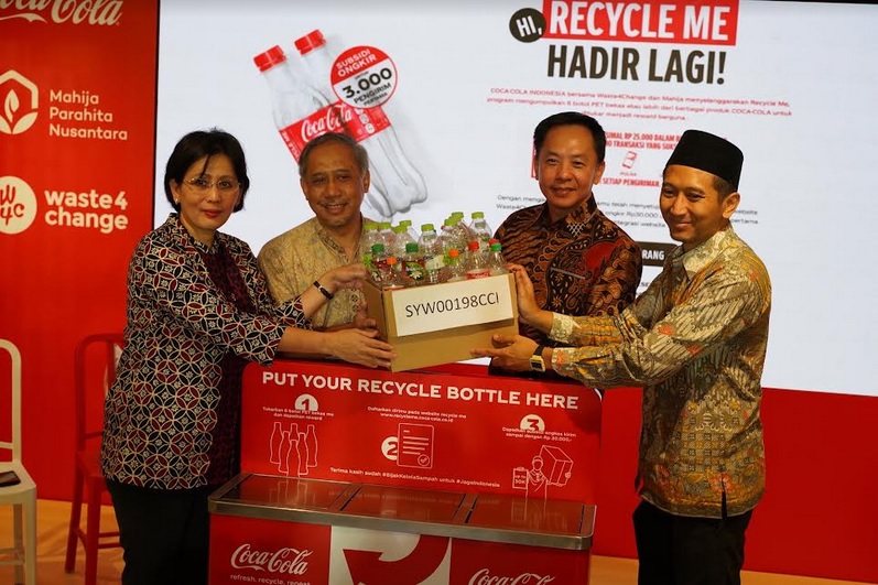 Coca-Cola Luncurkan Kembali Program 'Recycle Me'