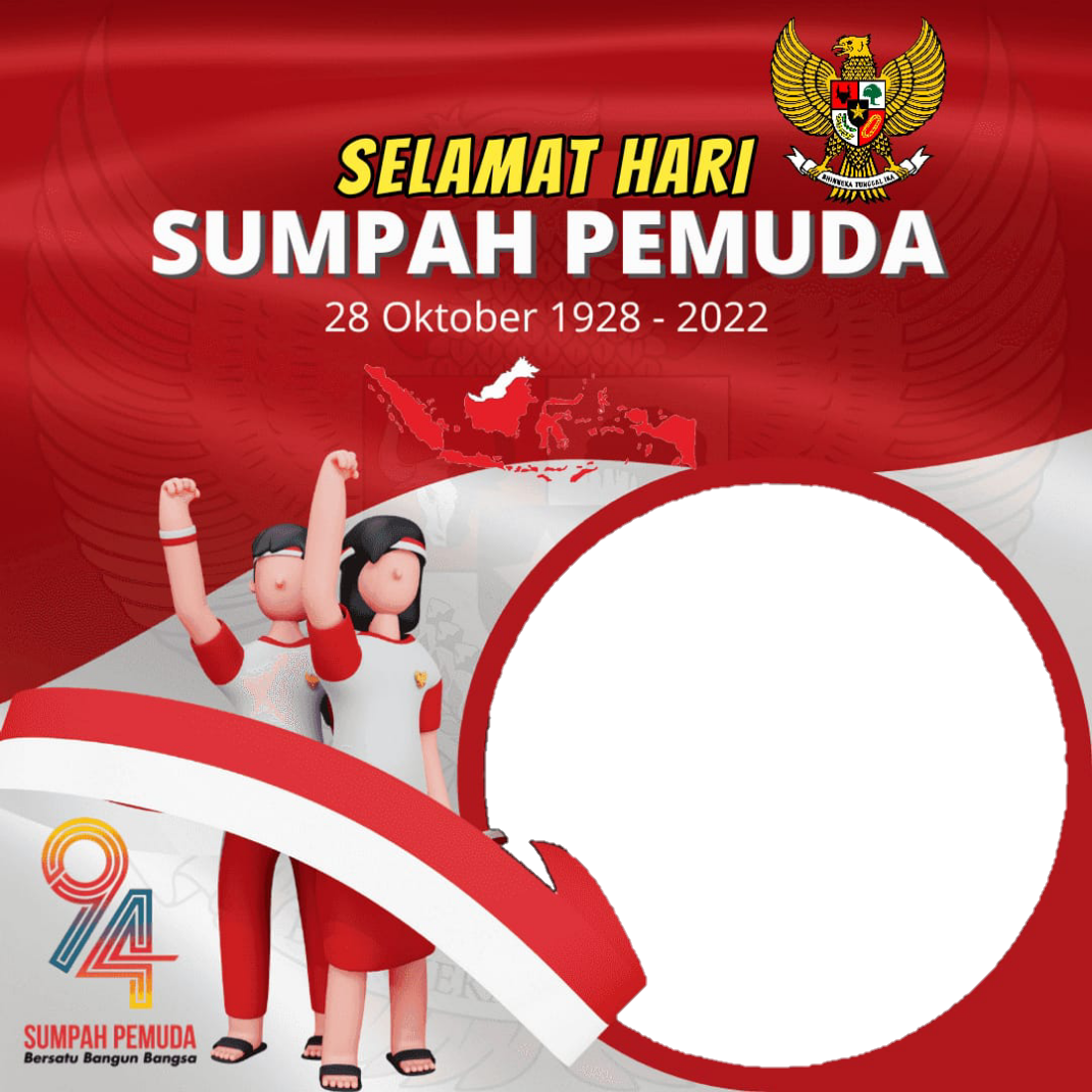 Link Download Twibbon Hari Sumpah Pemuda 2022