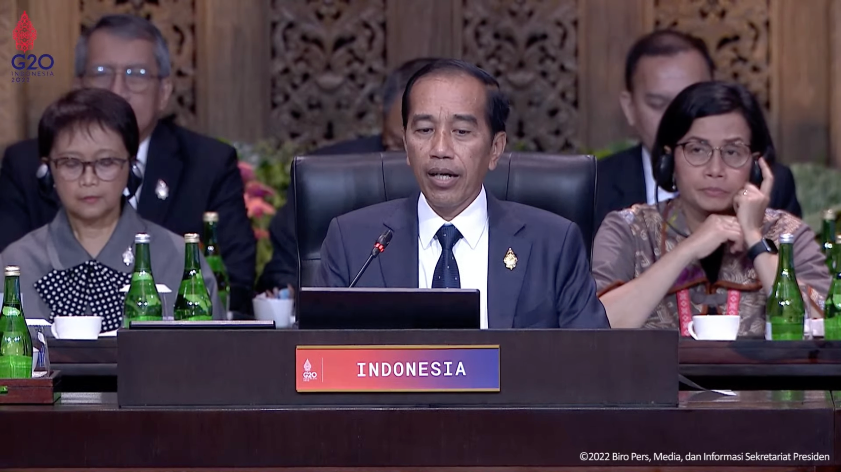 Buka KTT G20, Jokowi: Jangan Biarkan Dunia Menuju Perang Dingin Baru!