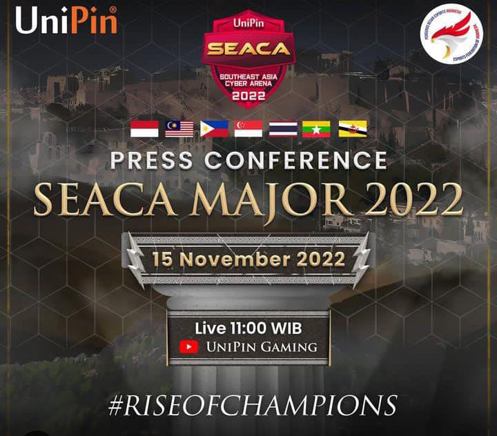 Turnamen Esports se-Asia Tenggara UniPin SEACA 2022 Resmi Dibuka