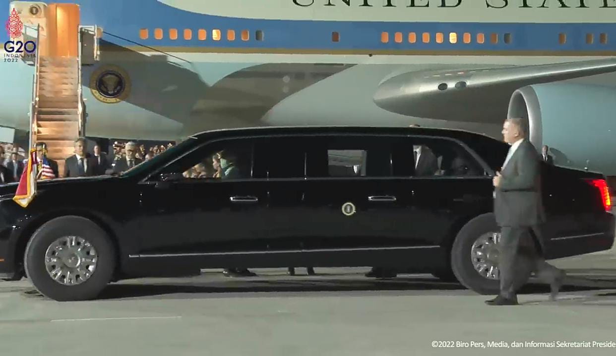 Joe Biden Bawa 'The Beast', Ini Mobil Pemimpin Negara G20 di Bali