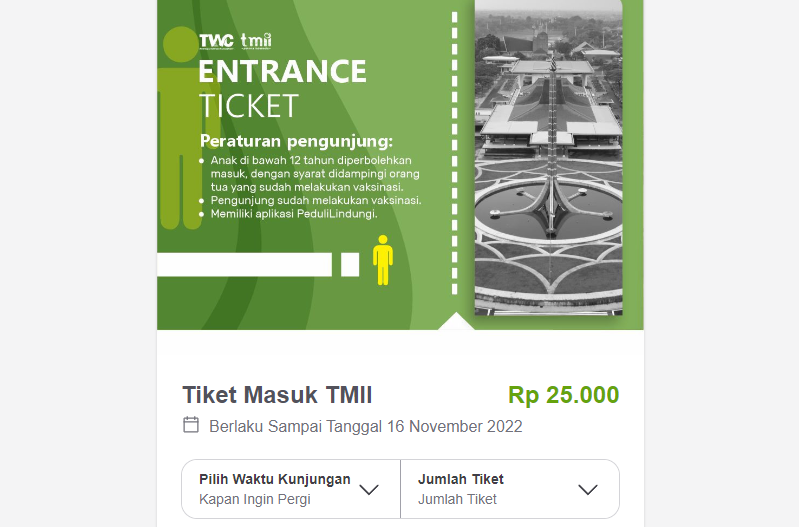 TMII Buka 20 November, Begini Cara Beli Tiketnya Secara Online