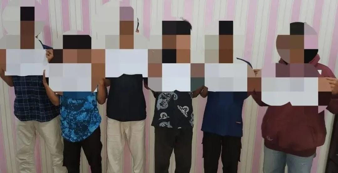 Usai Viral Aniaya Seorang Nenek, 6 Remaja di Tapanuli Ditangkap Polisi