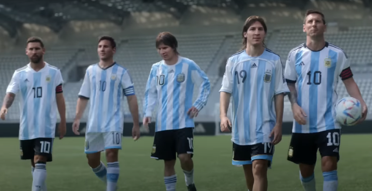 Adidas Hadirkan 5 Versi Lionel Messi dalam Iklan Terbarunya