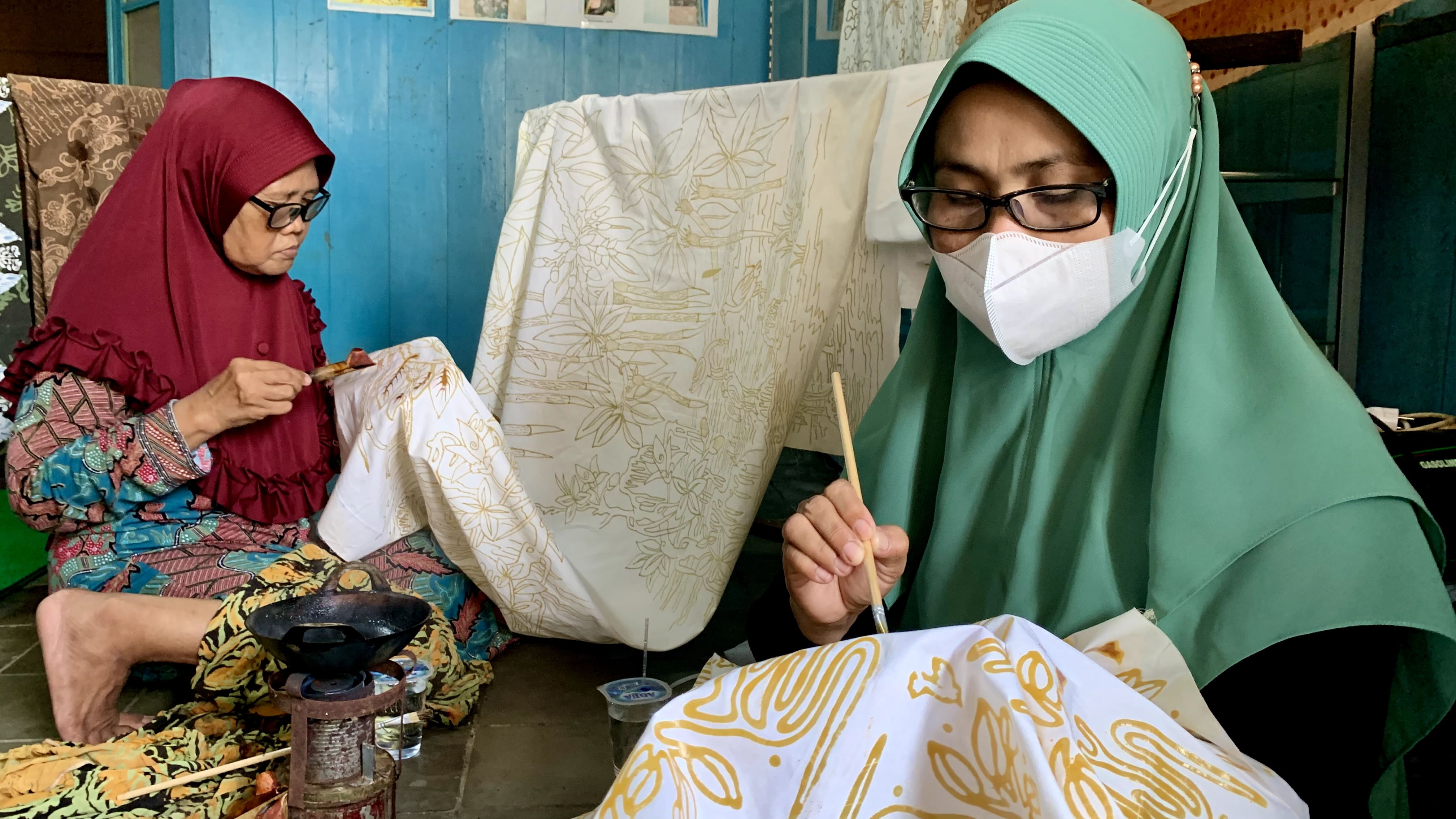 Perajin Batik Mangrove Keluhkan Minimnya SDM dan Minat Anak Muda