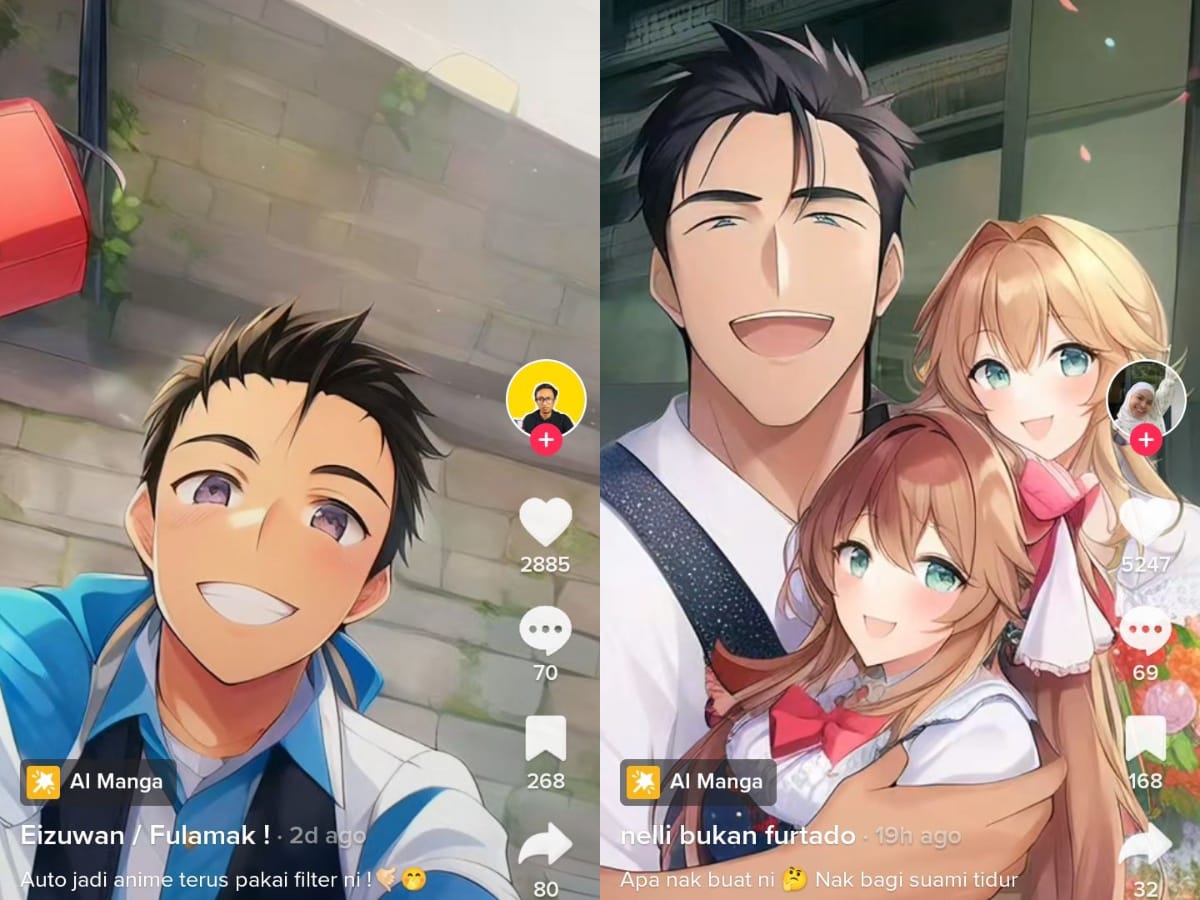 Cara Pakai Filter AI Anime yang Viral di TikTok