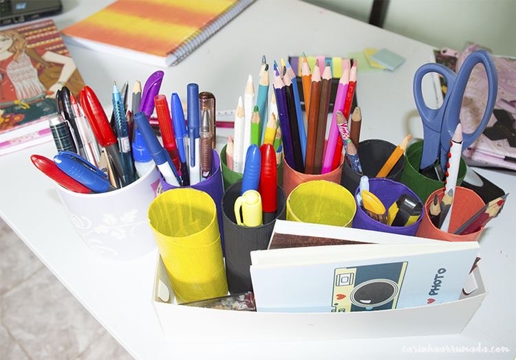 DIY Kotak Pensil dari Botol Plastik Bekas  