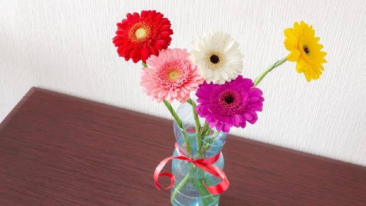 DIY Vas Bunga dari Botol Bekas