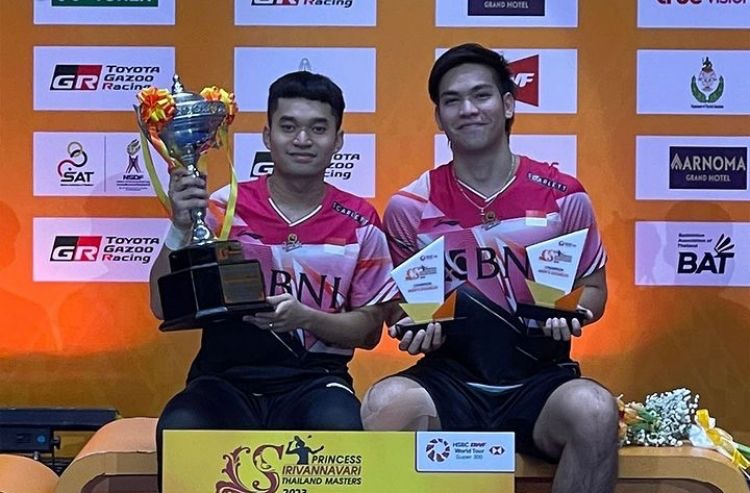 Daftar Juara Thailand Masters 2023, Leo/Daniel Menang Ganda Putra