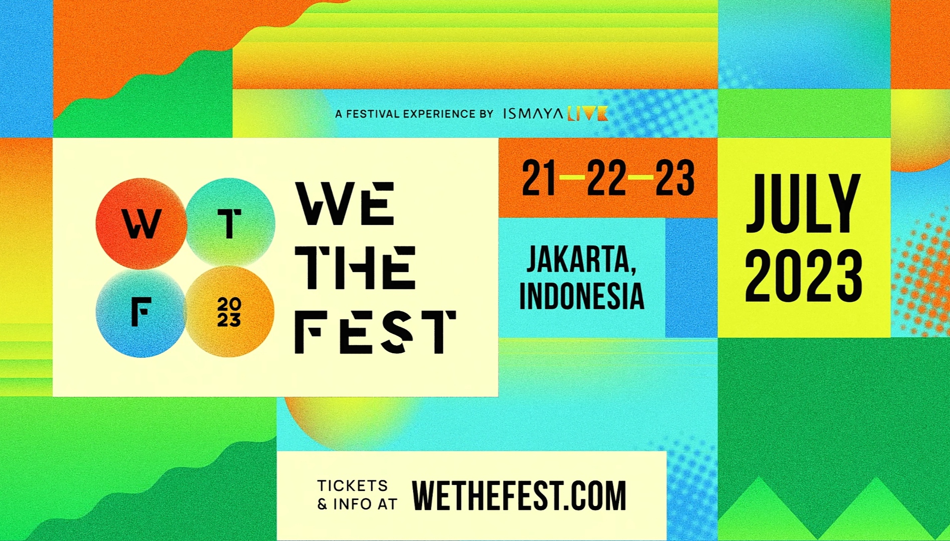 Confirmed! 'We The Fest 2023' Digelar 21-23 Juli