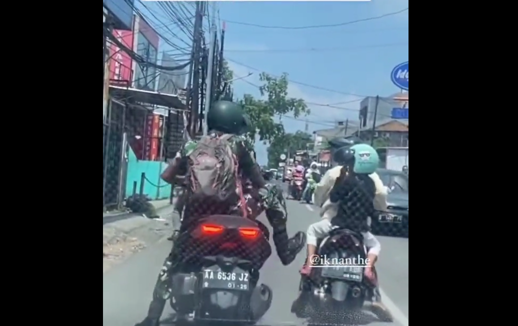 Viral! Oknum TNI Tendang Motor Ibu-Anak, Panglima Minta Maaf