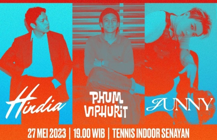 Tiga Musisi Bakal Sepanggung dalam New Live Show di Tennis Indoor Senayan