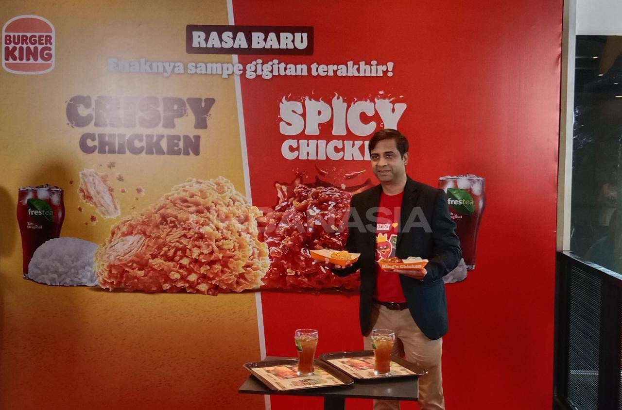 Burger King Rilis 2 Varian Baru ‘Chicken King’: Crispy dan Spicy Chicken