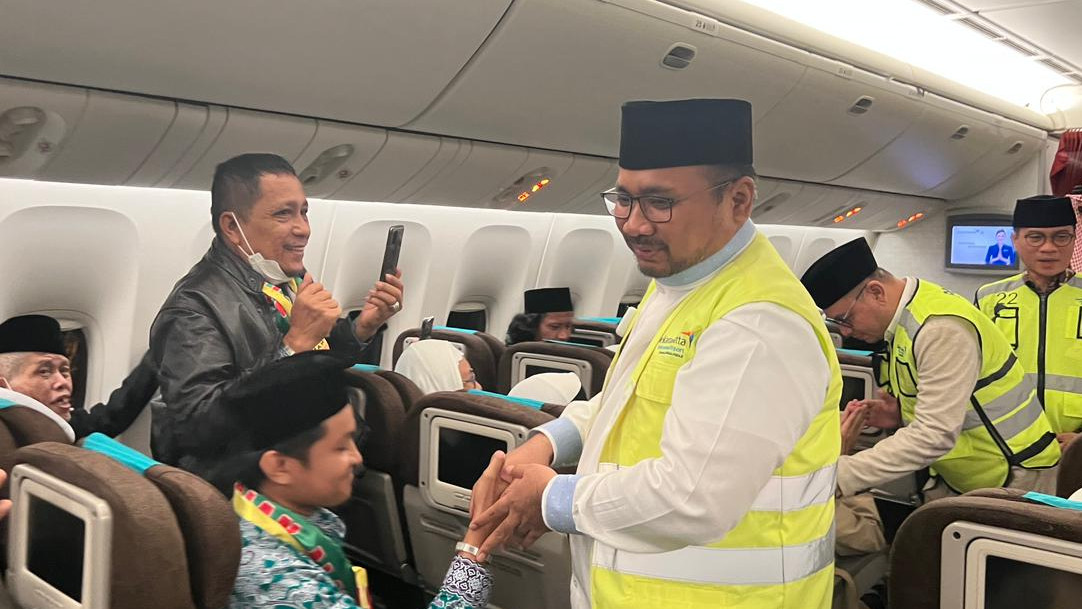 Kloter 1 Jamaah Calon Haji Indonesia Diberangkatkan, Jumlahnya 388 Orang