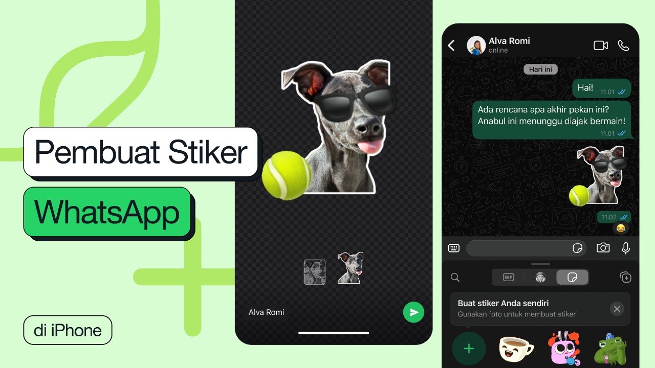 Cara Bikin Stiker WhatsApp di iOS Tanpa Keluar Aplikasi