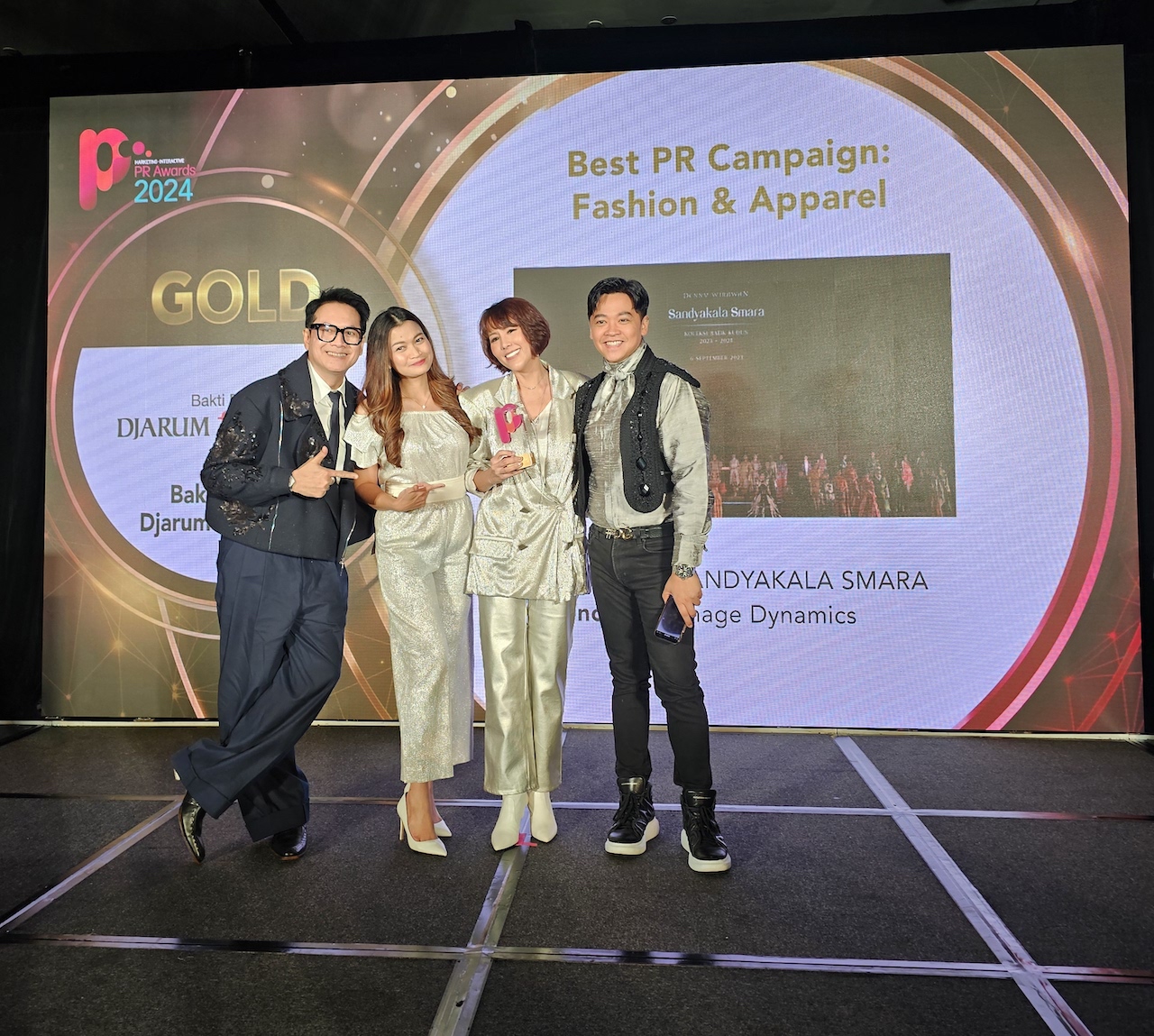 Pagelaran ‘Sandyakala Smara’ Raih Emas di Ajang PR Awards Singapura