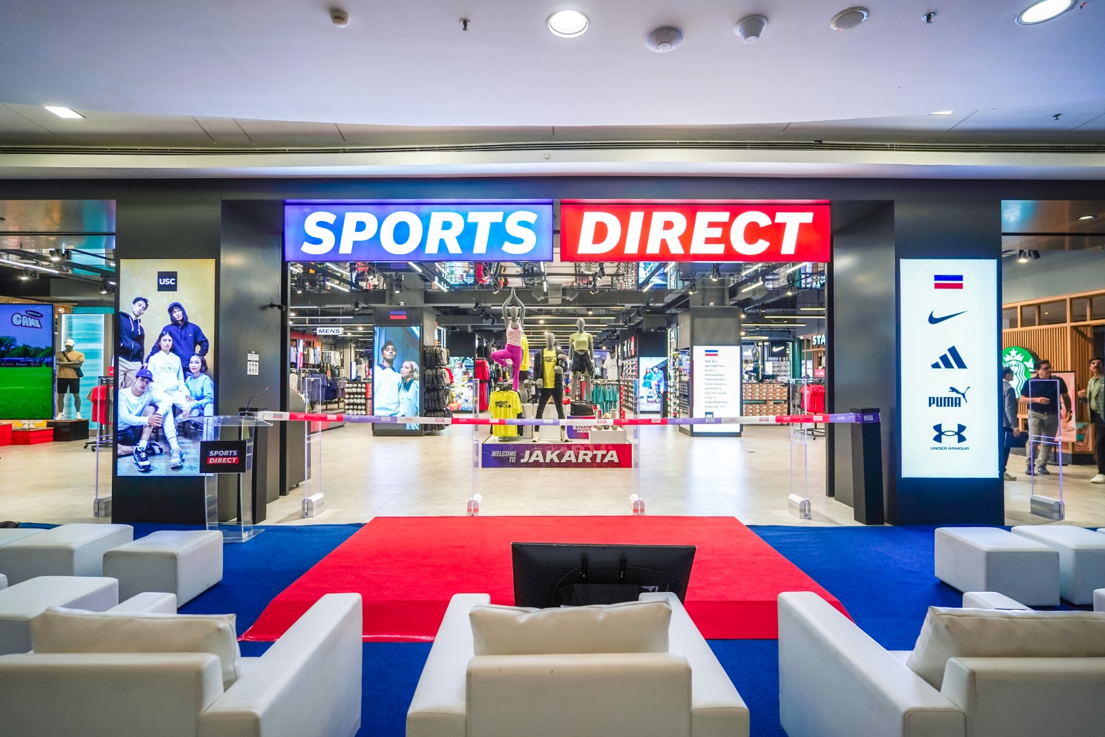 Toko Ritel Olahraga Eropa ‘Sport Direct’ Kini Hadir di Indonesia