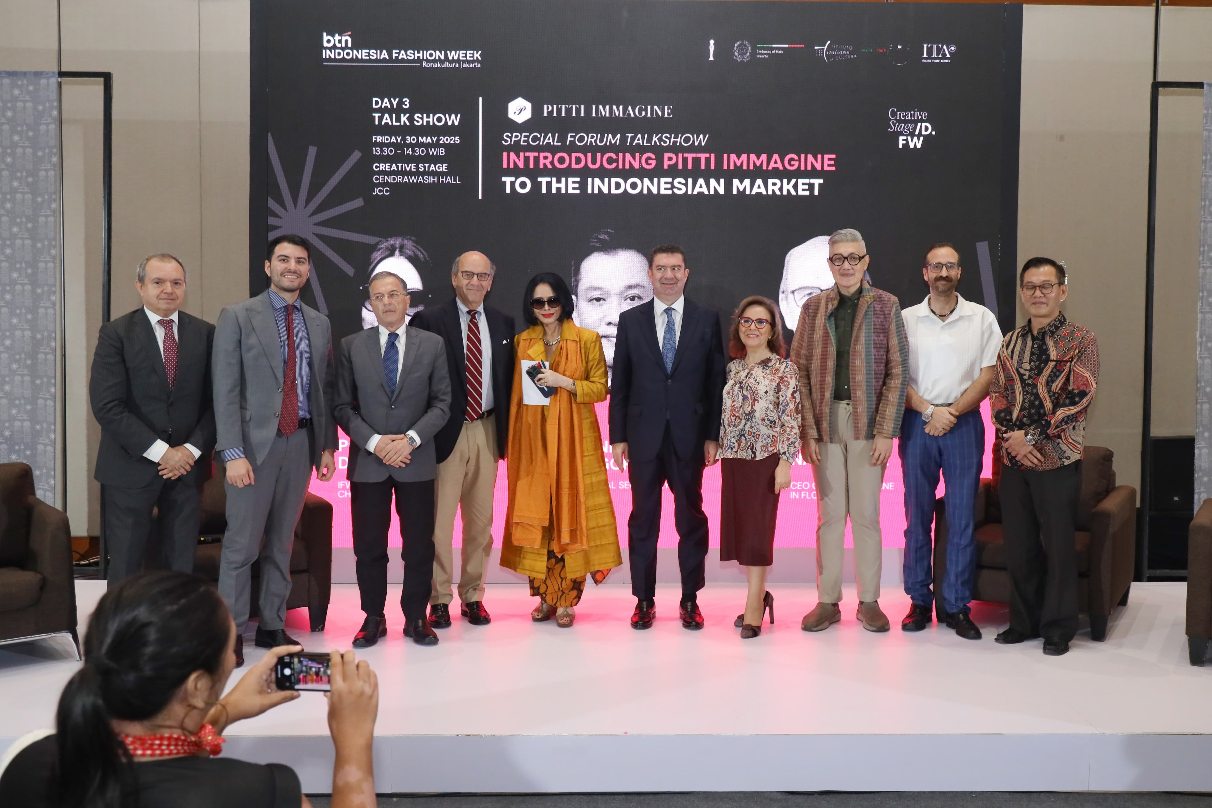 Hadir di IFW 2025, Pitti Immagine Siap Jembatani Fesyen Eropa-Asia