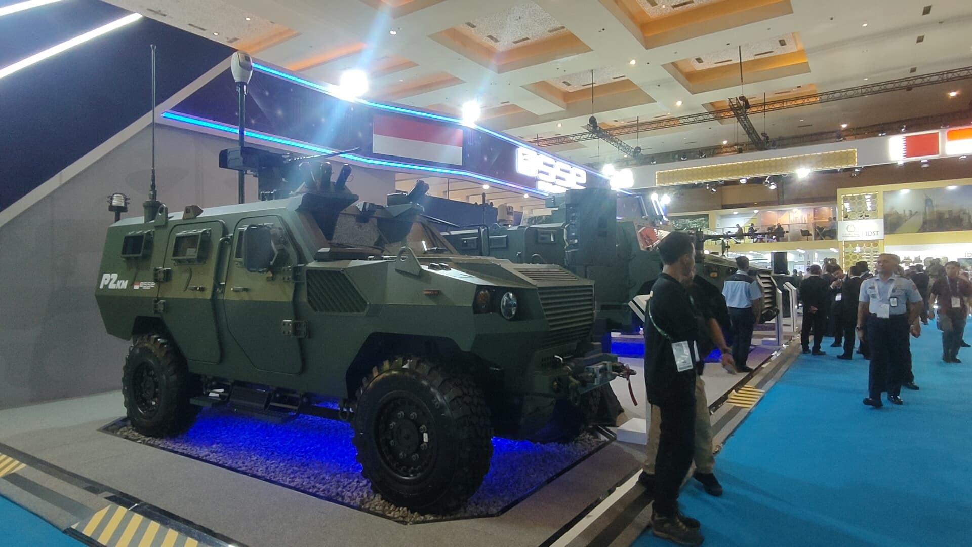 P8 Light Tank, Kendaraan Tempur Karya Anak Bangsa yang Dilengkapi Sistem