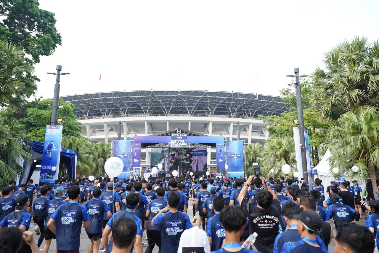 Total Combat Run 2025, Ajak Pria Lebih Peduli Perawatan Diri