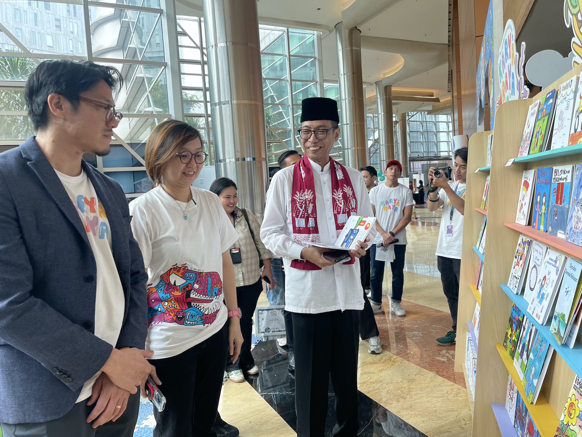 1.870 Buku Karya Anak SD-SMP Dipamerkan di Karya Raya 2025