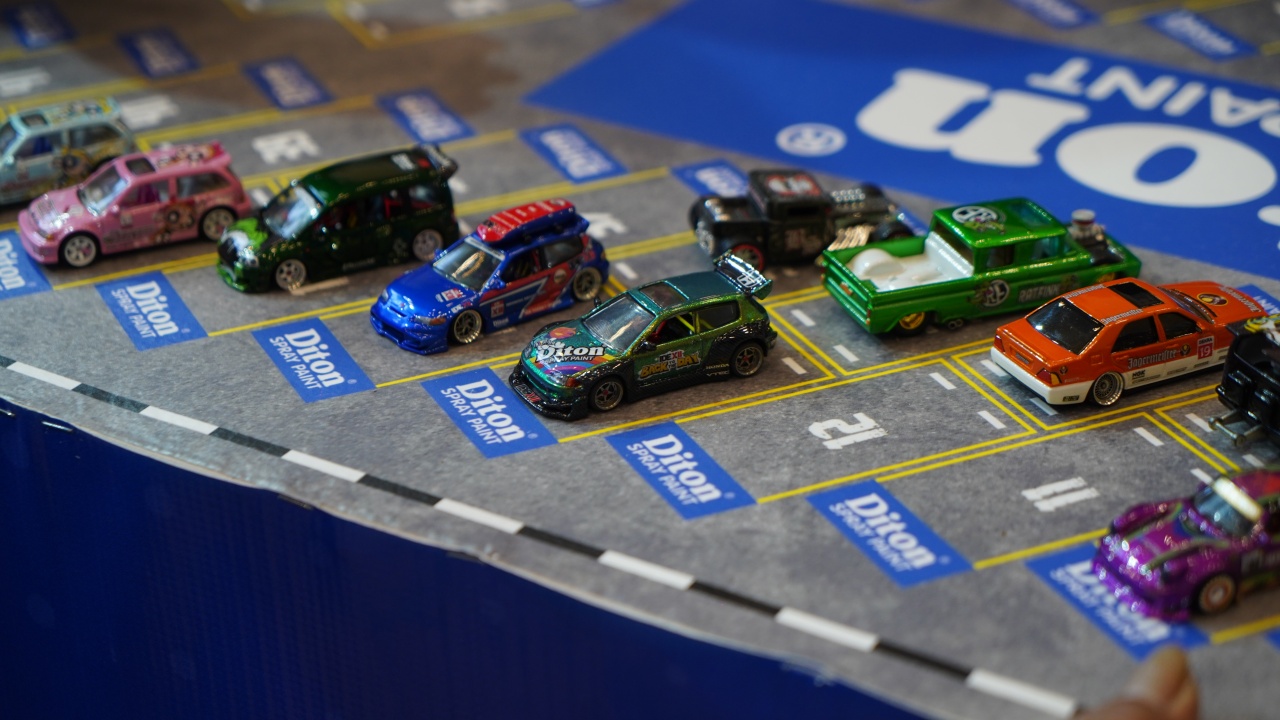 Diton Spray Paint Dukung Kreativitas di Indonesia Diecast Expo 2025