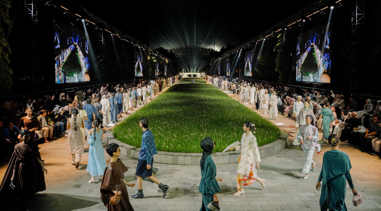 Modinity Fashion Parade Digelar di Borobudur, Ruang Perpaduan Fesyen dan Budaya