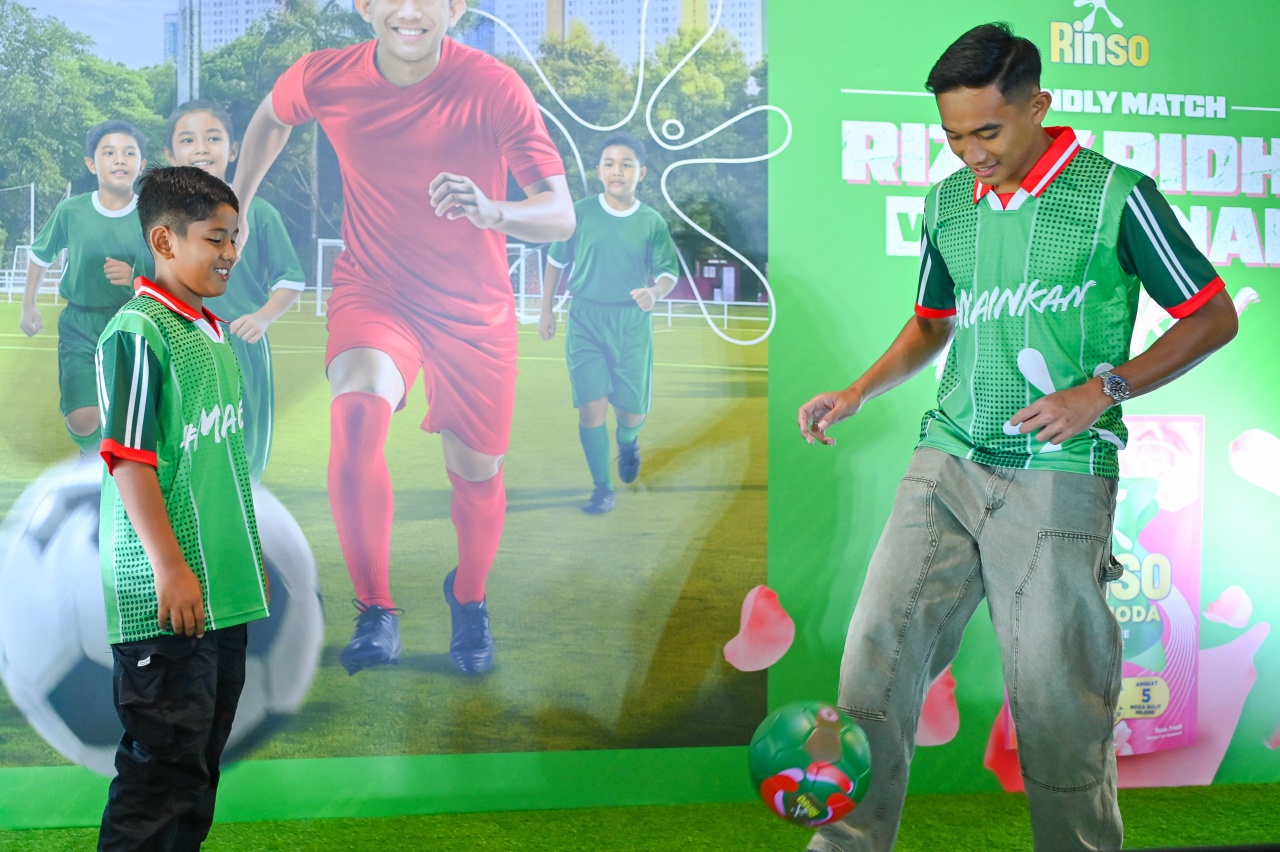 Gandeng Rizky Ridho, Rinso Dorong Anak-anak Aktif Tanpa Takut Kotor