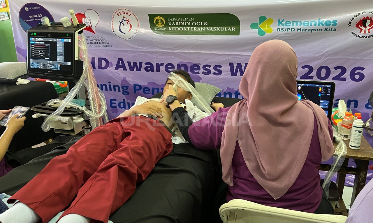 Anak Sekolah di 27 Kota Ikuti Skrining Penyakit Jantung Bawaan Gratis