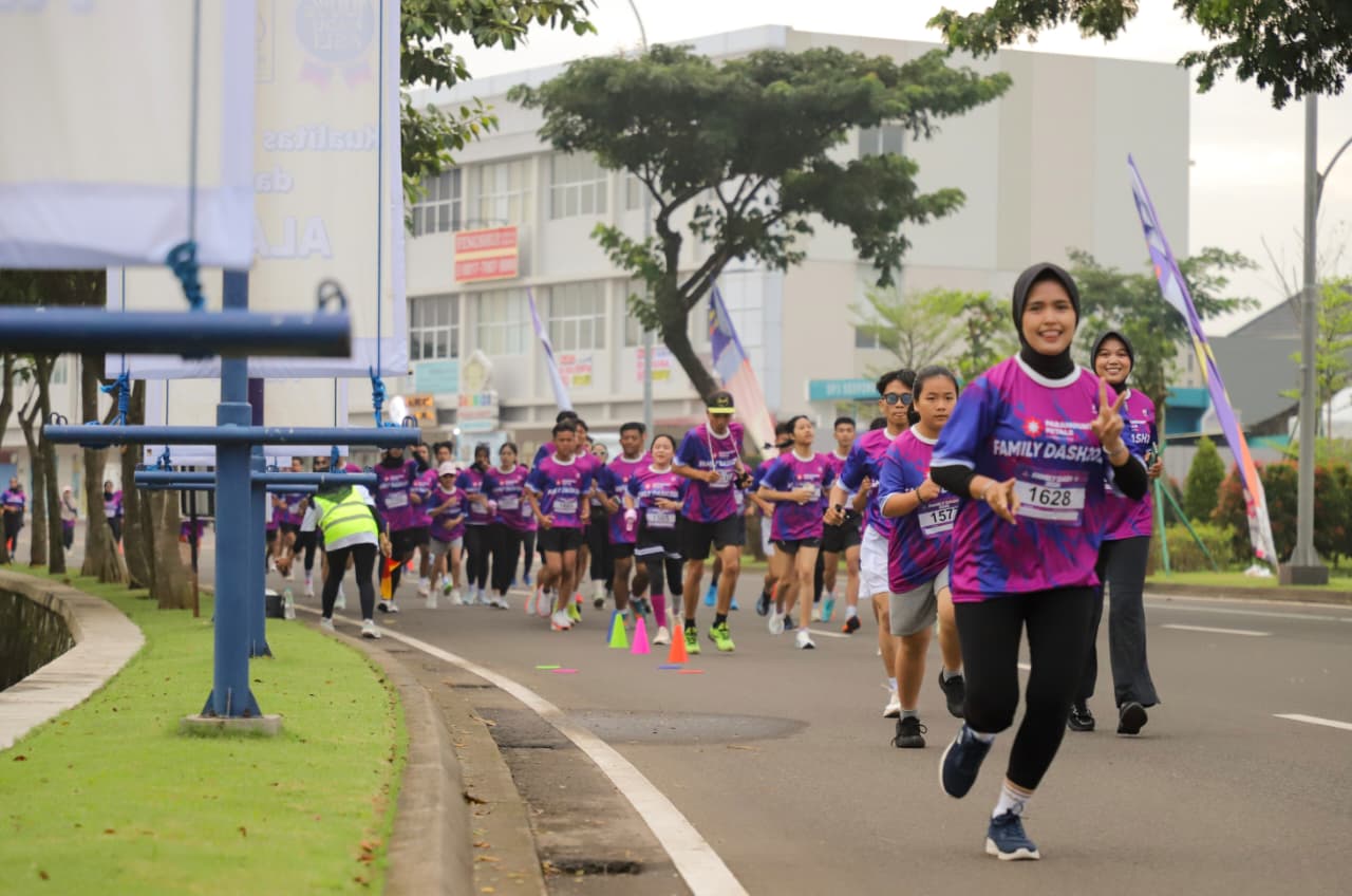 Family Dash 2026, Saat Lari Santai Jadi Ajang Kumpul Bareng